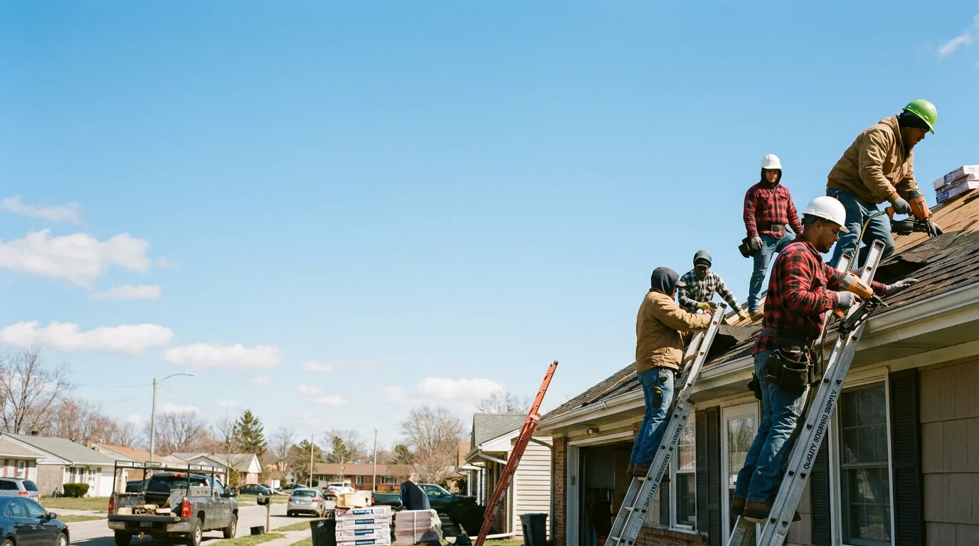 Roofing in New Palestine, IN near me